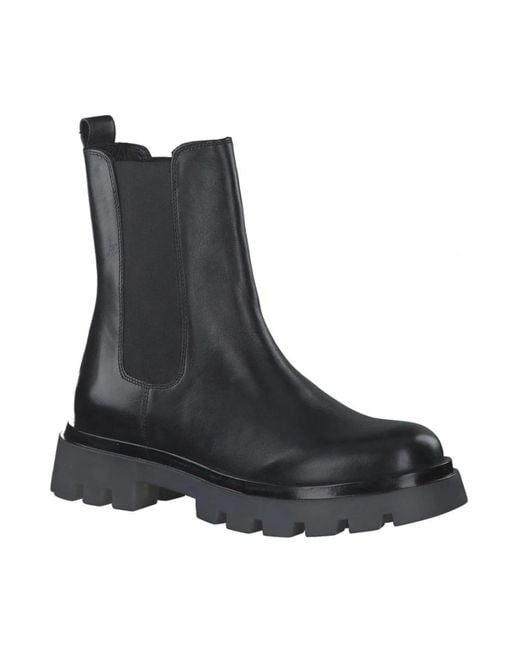 S.oliver Black Chelsea Boots