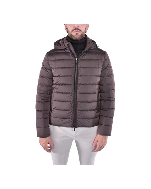 Moorer Brown Winter Jackets for men