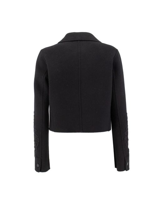 Ermanno Scervino Black Light Jackets