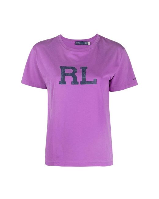 Camisetas Polo Ralph Lauren de color Morado Lyst