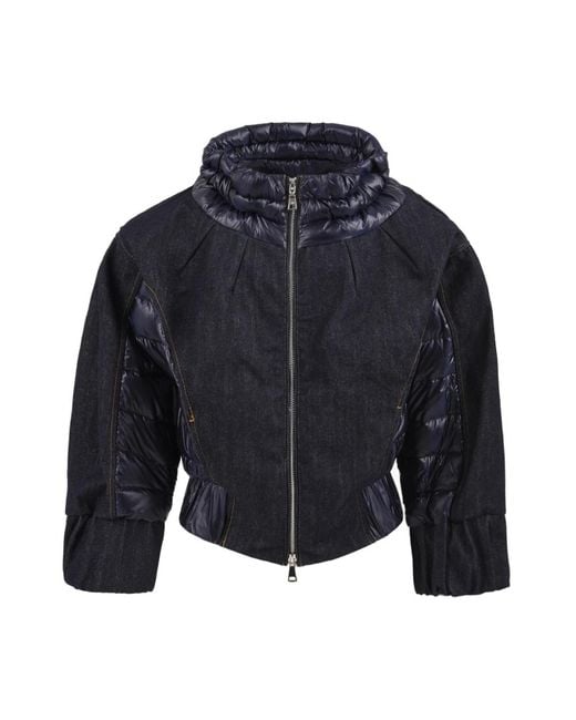 Add Jassen ,Blauw ,Blauwe Jas Model 9Awr 13 3296 in het Blue