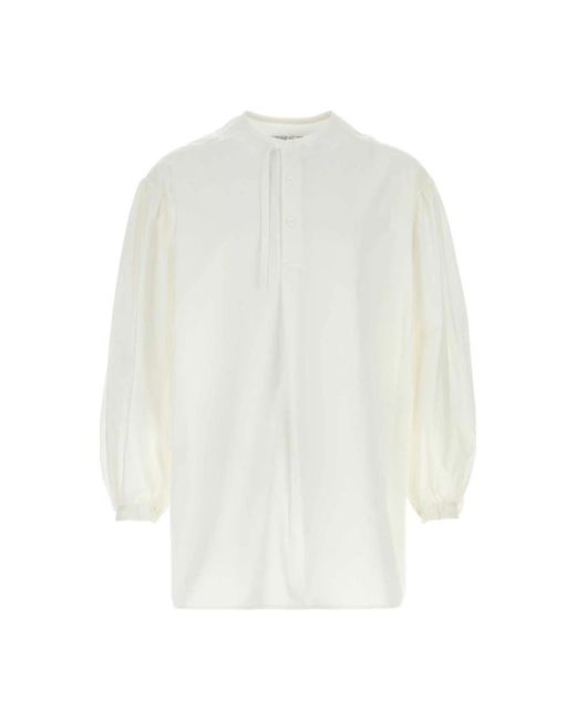 Yohji Yamamoto White Casual Shirts for men