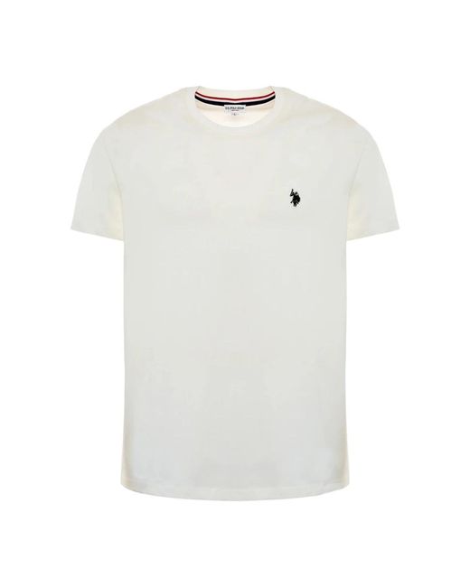 U.S. POLO ASSN. White T-Shirts for men