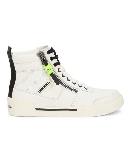 DIESEL White Sneakers for men