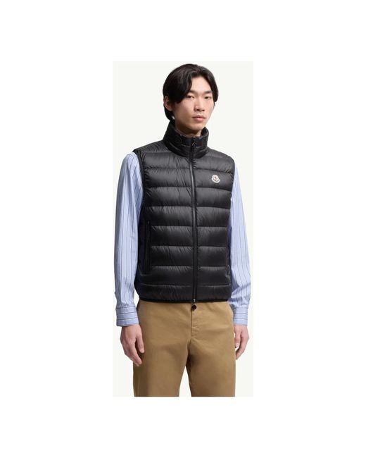 Vests Moncler de hombre de color Black