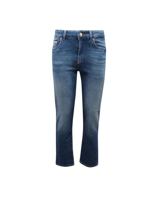 Relish Blue Straight Fit Jeans