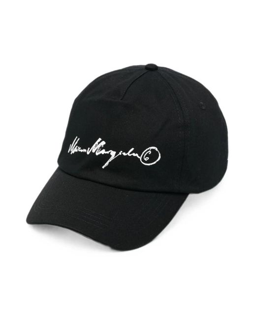 MM6 by Maison Margiela Black Hats & Caps