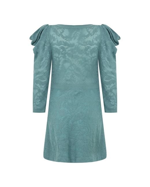 Alberta Ferretti Blue Midi Dresses