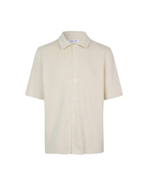 Samsøe & Samsøe White Short Sleeve Shirts for men