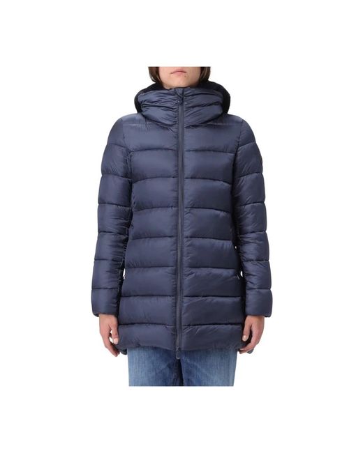 Save The Duck Matilda Coat in het Blue