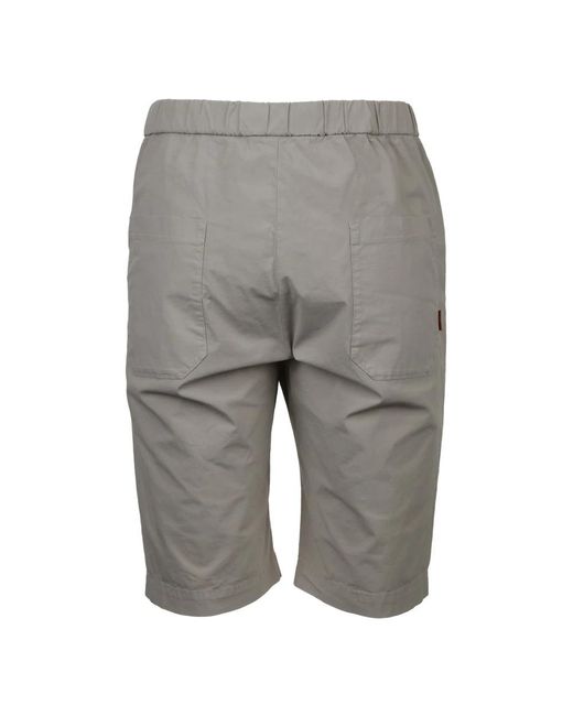 Barena Gray Casual Shorts for men