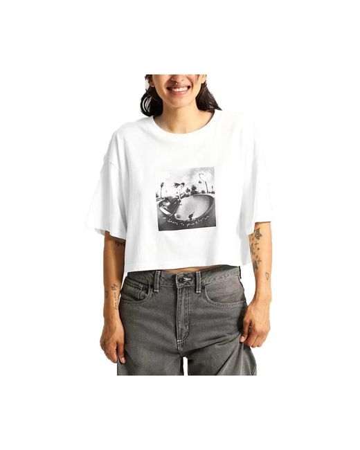 T-Shirts Vans de color White