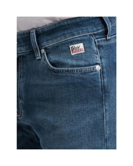 Roy Rogers Denim slim jeans frühling/sommer mode in Blue für Herren