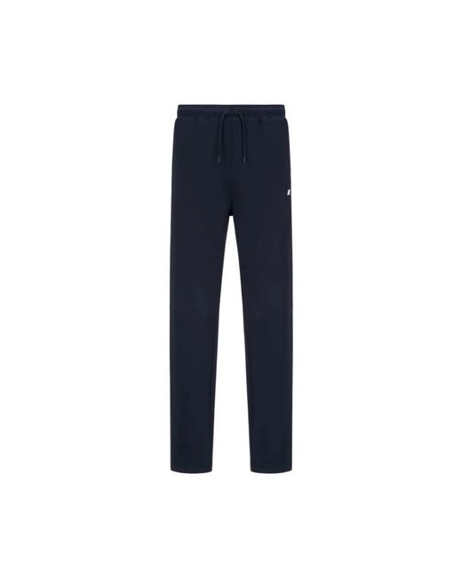 K-Way Blue Sweatpants for men
