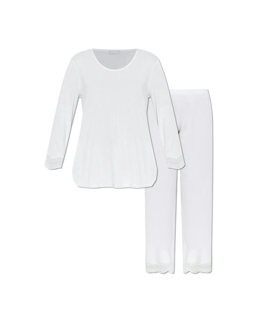 Pyjamas Hanro de color White