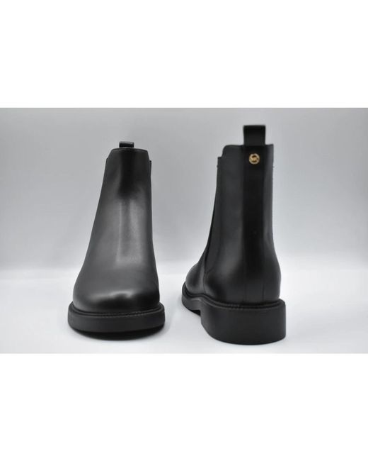 Michael Kors Black Schwarze schnürschuhe eleganter stil
