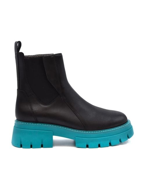 Ash Blue Chelsea Boots