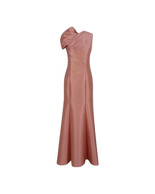 Alberta Ferretti Maxi Dresses in het Purple