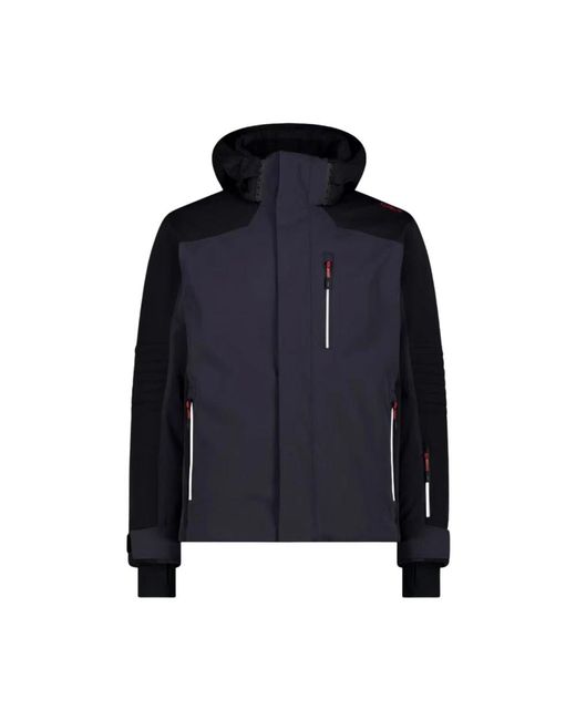 CMP Fitness ,Grijs ,Leer 35W0067 Ski Jas in het Blue voor heren