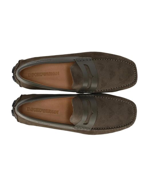 Shoes > flats > loafers Emporio Armani pour homme en coloris Green