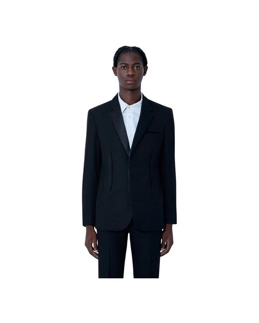 Kiko Kostadinov Blue Blazers for men