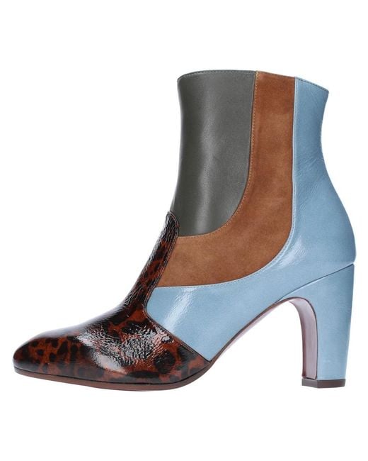 Chie Mihara Brown Heeled Boots