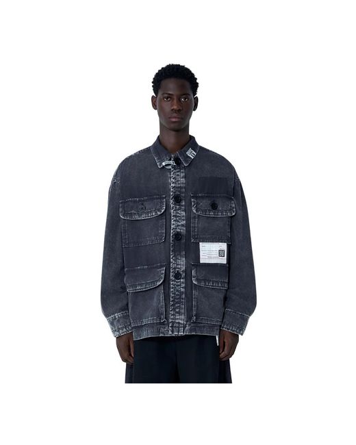 Maison Mihara Yasuhiro Denim Jackets in het Blue voor heren