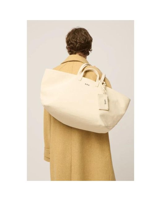 A.P.C. Natural Shopping Bags
