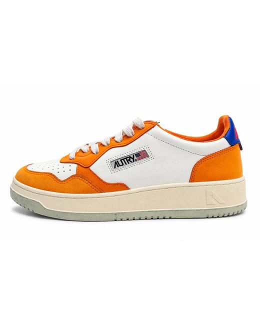 Autry Orange Sneakers for men