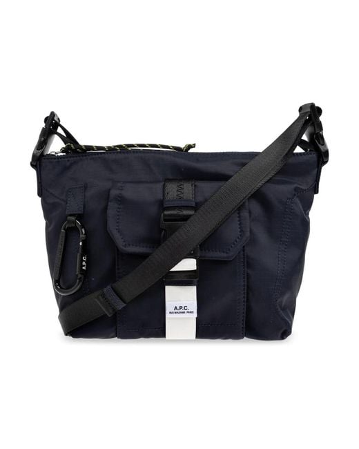 A.P.C. Blue Shoulder Bags for men