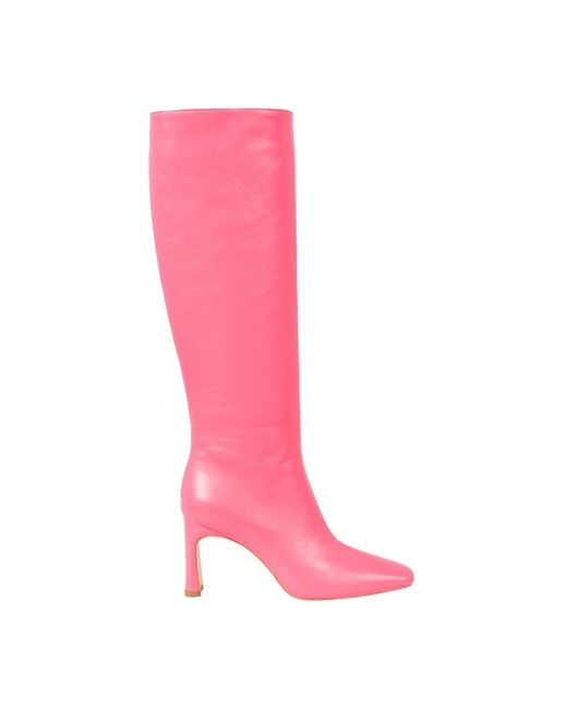 Botas modernas de punta cuadrada Liu Jo de color Pink
