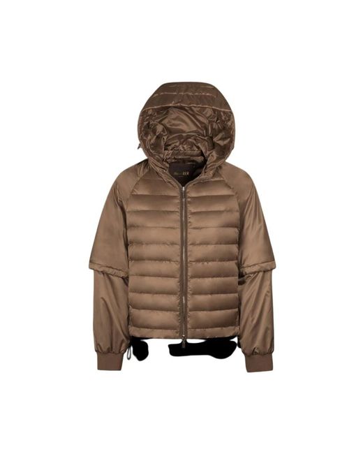 Moorer Brown Down Jackets
