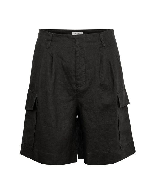 Part Two Black Casual Shorts