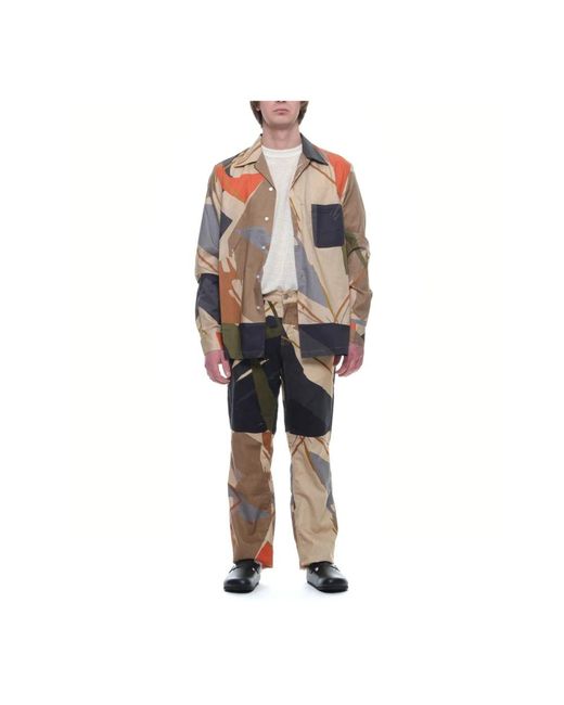 Paura Pink Casual Shirts for men