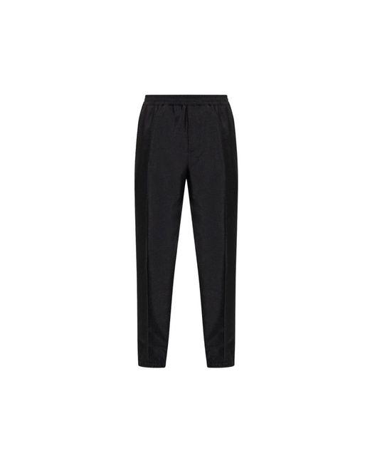 Versace Black Slim-Fit Trousers for men