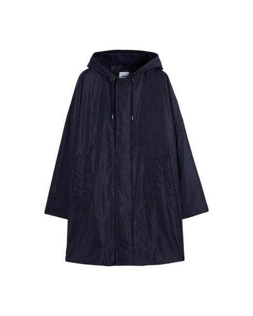 Aspesi Blue Parkas for men