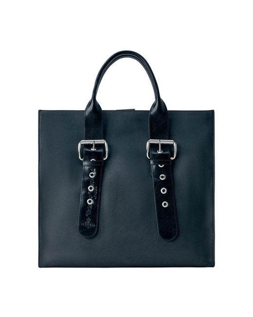 Vivienne Westwood Blue Shopping Bags
