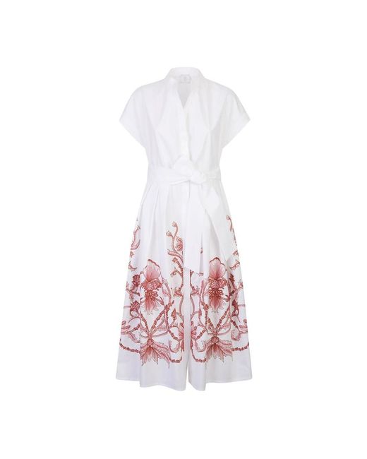 Eleventy White Midi Dresses