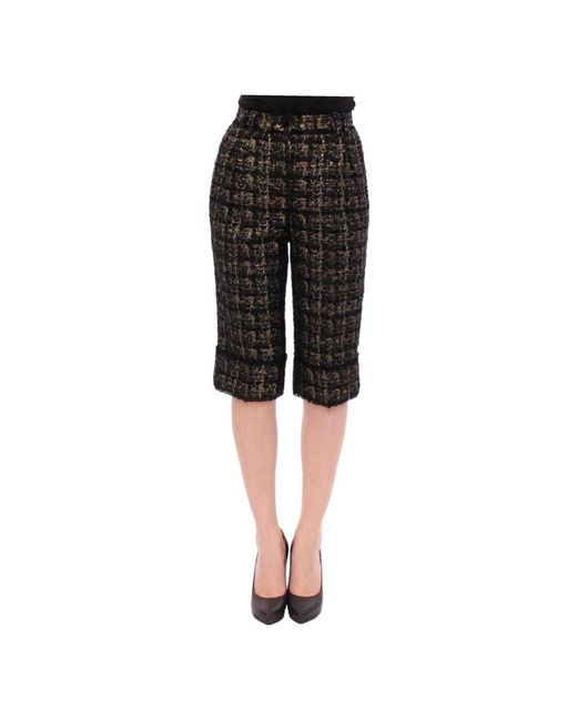 Long shorts Dolce & Gabbana de color Black