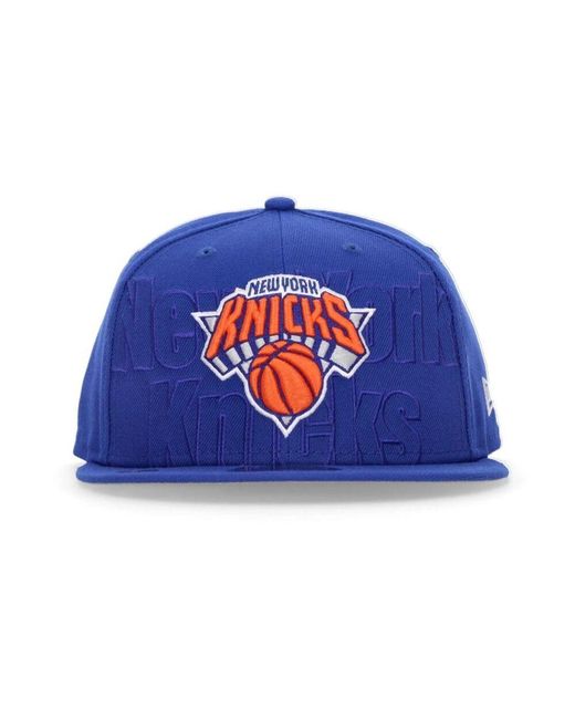 KTZ Blue Nba draft cap knicks 3d logo