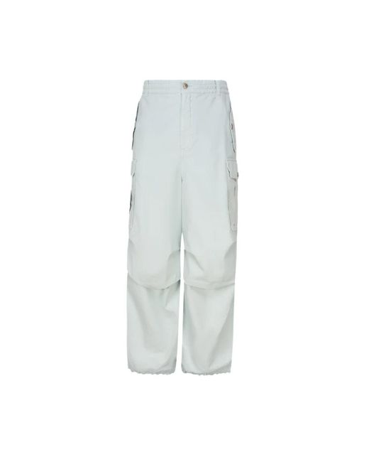 Marni Gray Wide Trousers for men