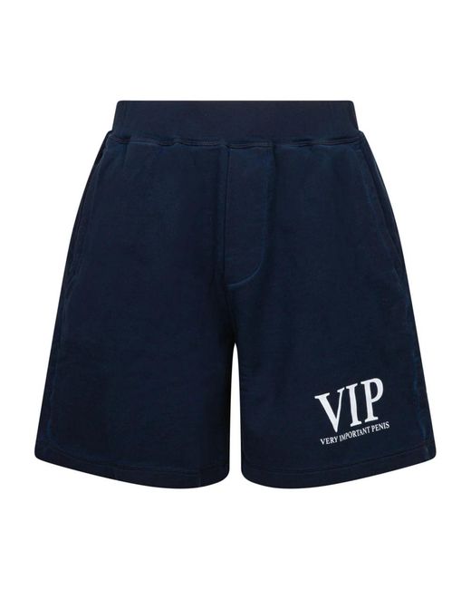 DSquared² Blue Casual Shorts for men