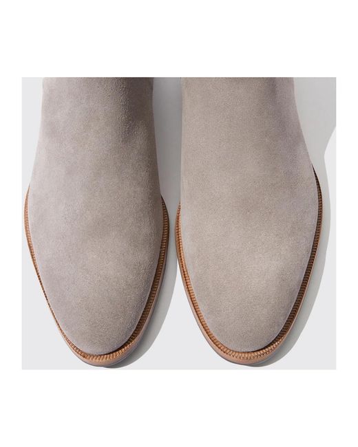 Scarosso Gray Giancarlo Chelsea Boots for men
