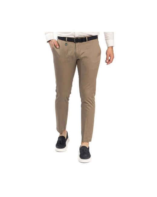 Trousers > chinos Yes Zee pour homme en coloris Gray