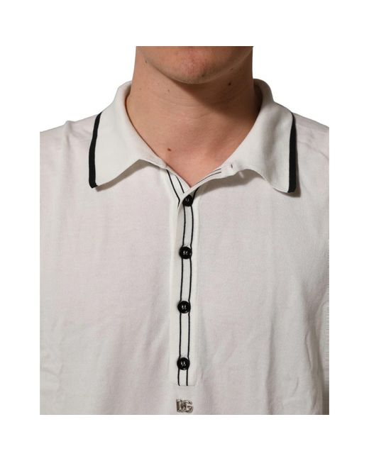 Dolce & Gabbana Gray T-Shirts for men