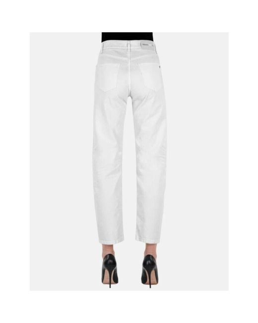 Tramarossa White Loose-Fit Jeans