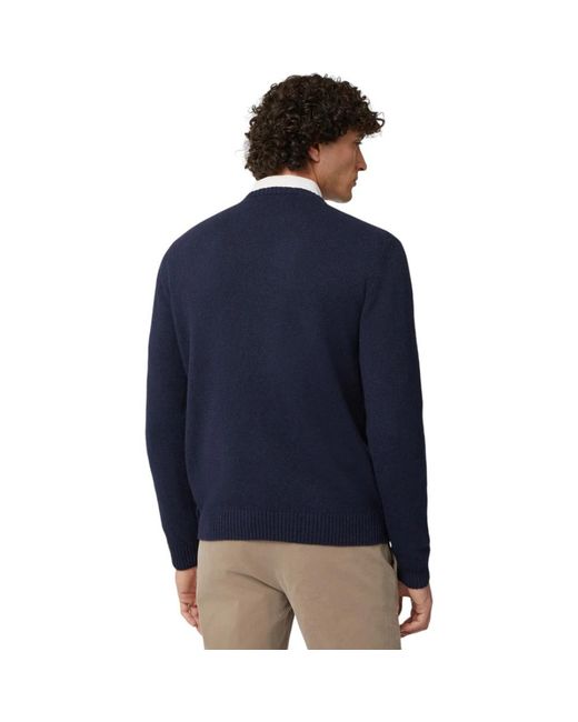 Harmont & Blaine Blue Round-Neck Knitwear for men