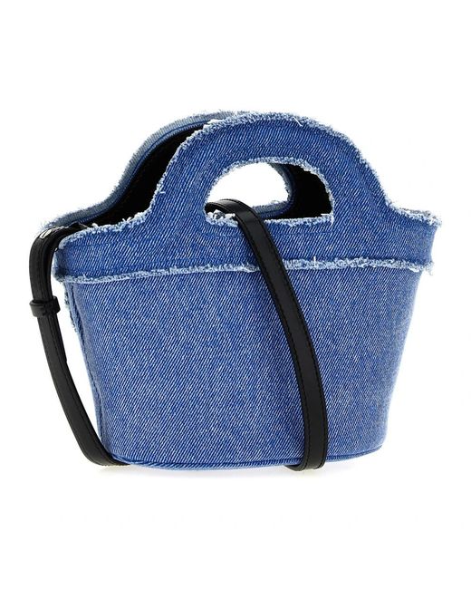 Marni Blue Tropicalia Micro Handbag