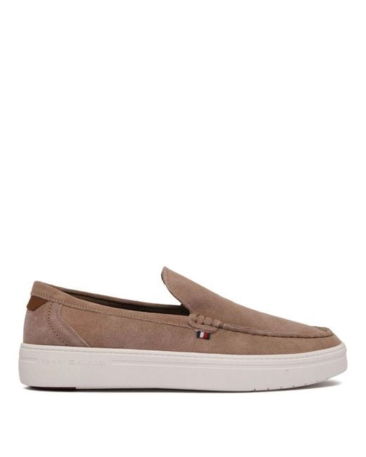 Tommy Hilfiger Brown Loafers for men