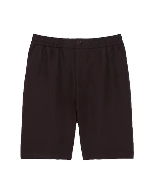 Lacoste Black Casual Shorts for men